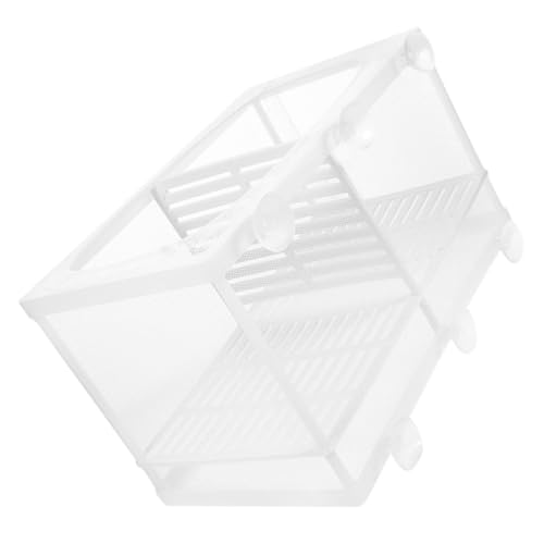 WEKAMOS Aquarium Trennnetz Fischzuchtbox mit Saugnapf Feines Mesh Schutz für Jungfische Einfache Installation Sichere Aufzucht und Trennung im Fischbecken Großer Isolierender WEKAMOS Aquarium Trennnetz Fischzuchtbox mit Saugnapf Feines Mesh Schutz für Jungfische Einfache Installation Sichere Aufzucht und Trennung im Fischbecken Großer Isolierender von WEKAMOS