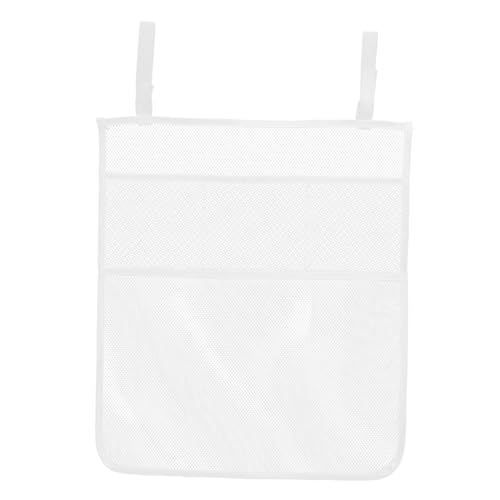 WEKAMOS Atmungsaktive Mesh Aufbewahrungstasche mit Haken Multifunktionaler Mehrfachfach Organizer für Kleidung und Kleinteile Vielseitig Einsetzbar für Tür Wandmontage Große Kapazität von WEKAMOS