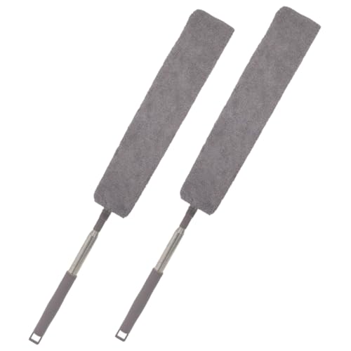 WEKAMOS Ausziehbarer Mikrofaser Staubwedel Teiliges Sanfte Staubentfernung für Schwer Zugängliche Ecken für Sofa Deckenventilator Spaltenreinigung Wiederverwendbar und Kratzfrei von WEKAMOS