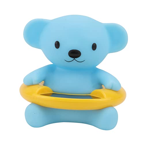 WEKAMOS Badethermometer Bärform Wasserspielzeug Sicheres Kunststoff Thermometer für Babybad Wassertemperaturmessung Gefahrlos Niedlich Spa Zubehör von WEKAMOS