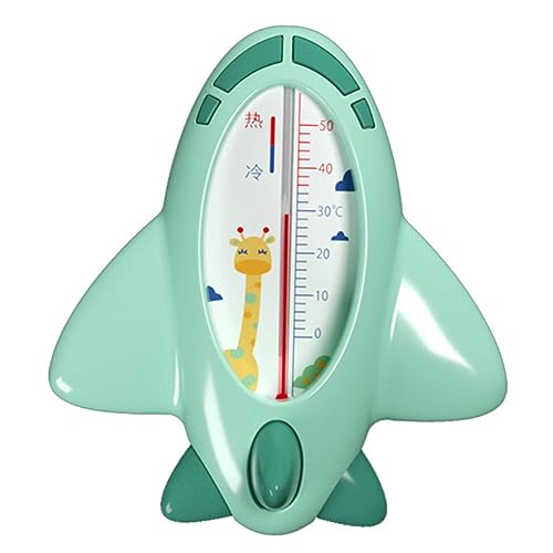 WEKAMOS Badethermometer für Cartoon Flugzeug Design Tragbares Temperaturmessgerät für Badewanne und Pool Grünes zur Genauen Wassertemperaturmessung WEKAMOS Badethermometer für Cartoon Flugzeug Design Tragbares Temperaturmessgerät für Badewanne und Pool Grünes zur Genauen Wassertemperaturmessung von WEKAMOS