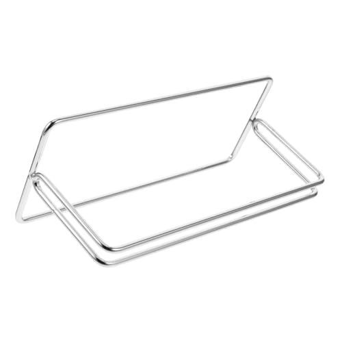 WEKAMOS Bildschirmrahmenhalterung Prallhalter Unterstützung Der Partitionsbasis Bildschirmhalterung Raumteilerhalterung Bildschirmständer Tischteilerklemme Trennwandhalter Silver Stahl von WEKAMOS