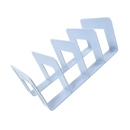 WEKAMOS Bücherregal Organizer Mit Buchhalter Für Regale Tabelle Extender Zum Sortieren Von Büchern Und Dokumenten Für Einen Aufgeräumten Arbeitsplatz von WEKAMOS