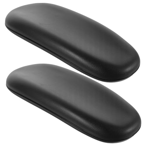 WEKAMOS Bürostuhl Armlehnenpolster Set mit Schrauben Ersatzteile für Office Chair Armrest Ergonomisch Gepolstert Komfortable Armstütze für Büro und Gaming Stühle von WEKAMOS