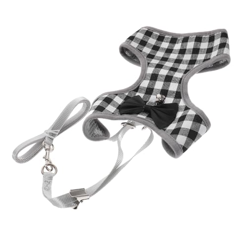 WEKAMOS Bunny Harness Kit aus Leichtes Kaninchen Geschirr mit Leine Handgefertigtes Kaninchen Kostüm für Haustiere Bequem und Strapazierfähig Geeignet für Zwergkaninchen und Jungtiere von WEKAMOS
