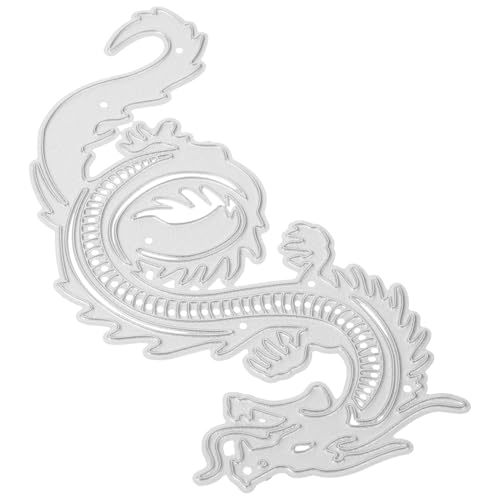 WEKAMOS DIY Drachen Metall Stanzschablone Cutter für Kreative Bastelprojekte Geeignet für Karten Scrapbooking Einladungen und Mehr für DIY Handprägung mit Schneidemaschine WEKAMOS DIY Drachen Metall Stanzschablone Cutter für Kreative Bastelprojekte Geeignet für Karten Scrapbooking Einladungen und Mehr für DIY Handprägung mit Schneidemaschine von WEKAMOS