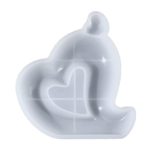 WEKAMOS DIY Herzförmige Form Silikonform Für Harzschmuck Gießen Kerzenherstellung Epoxidharzform Wohndekor Silikon Bastelform WEKAMOS DIY Herzförmige Form Silikonform Für Harzschmuck Gießen Kerzenherstellung Epoxidharzform Wohndekor Silikon Bastelform von WEKAMOS