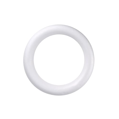 WEKAMOS DIY Runder Schaumstoff Ring Solides Bastelmaterial für Erwachsene Kreativer Kranzrohling zum Bemalen Vielseitiges Zubehör für Kindergarten und Zuhause WEKAMOS DIY Runder Schaumstoff Ring Solides Bastelmaterial für Erwachsene Kreativer Kranzrohling zum Bemalen Vielseitiges Zubehör für Kindergarten und Zuhause von WEKAMOS