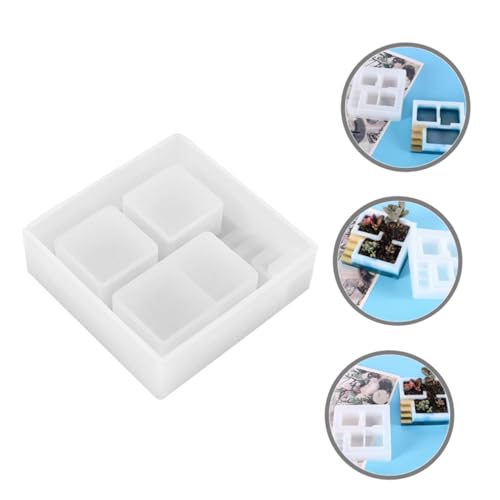 WEKAMOS DIY Silikonform für Blumenübertopf Gießform Quadratisch Treppenstufen Design Pflanzgefäßform für Sukkulenten Kreativ Personalisierbar Leicht zu Reinigen WEKAMOS DIY Silikonform für Blumenübertopf Gießform Quadratisch Treppenstufen Design Pflanzgefäßform für Sukkulenten Kreativ Personalisierbar Leicht zu Reinigen von WEKAMOS