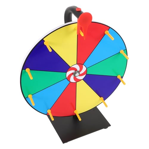 WEKAMOS Drehbares Tisch Preisdrehrad mit Ständer Leichtes Robustes Gewinnrad für Spiel Events Karneval Partys und Messen Abwischbare Spielfläche Mobiles Fortuna WEKAMOS Drehbares Tisch Preisdrehrad mit Ständer Leichtes Robustes Gewinnrad für Spiel Events Karneval Partys und Messen Abwischbare Spielfläche Mobiles Fortuna von WEKAMOS