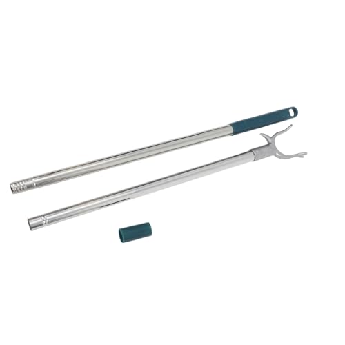 WEKAMOS Edelstahl Kleiderstange Teleskopstab Fork Head Design Multifunktional für Balkon Wäscheaufhängung und Hohe Gegenstände Erreichen WEKAMOS Edelstahl Kleiderstange Teleskopstab Fork Head Design Multifunktional für Balkon Wäscheaufhängung und Hohe Gegenstände Erreichen von WEKAMOS
