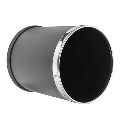 WEKAMOS Edelstahl Mülleimer Küchenabfalleimer Platzsparend Langlebig für Bad Wohnzimmer und Büro von WEKAMOS