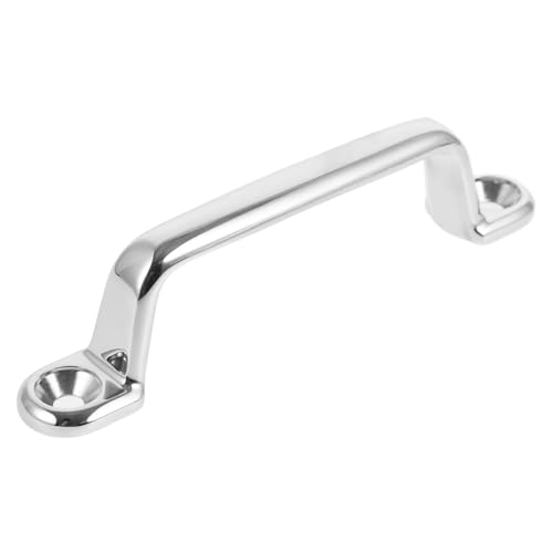 WEKAMOS Edelstahl Türgriff Haltegriff Lochabstand Rostfrei Robust für Wohnmobil Bad Wc Badezimmer Senioren Geeignet Einfache Anbringung Stilvolles Design von WEKAMOS