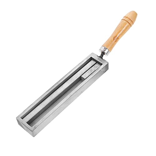WEKAMOS Eisenform für Schmelzen von Gold und Silber Holzgriff Gießform für Ingot für DIY Metallveredelung Langlebig und Praktisch WEKAMOS Eisenform für Schmelzen von Gold und Silber Holzgriff Gießform für Ingot für DIY Metallveredelung Langlebig und Praktisch von WEKAMOS