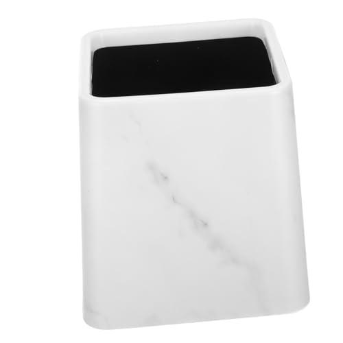 WEKAMOS Eleganter Mülleimer mit Marmoroptik Kleiner Tischabfalleimer Leicht zu Reinigen für Wohnzimmer Schlafzimmer Küche Bad und Büro Stilvoller Papierkorb für Zuhause WEKAMOS Eleganter Mülleimer mit Marmoroptik Kleiner Tischabfalleimer Leicht zu Reinigen für Wohnzimmer Schlafzimmer Küche Bad und Büro Stilvoller Papierkorb für Zuhause von WEKAMOS