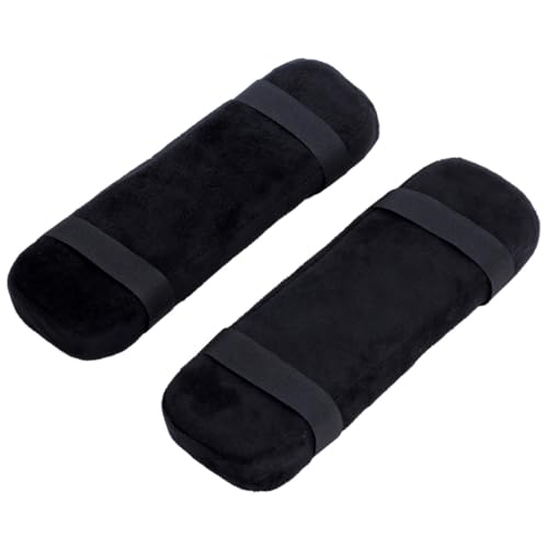 WEKAMOS Ergonomisches Armlehnenkissen aus Memory Schaum Komfortables Waschbares Armstützkissen mit Rutschfester Unterseite Geeignet für Gaming Bürostühle Schmerzlindernd und Schützend von WEKAMOS