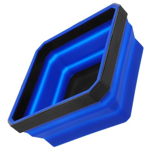 WEKAMOS Faltbare Magnetische Silikon Magnetschale Kompakter Teile Organizer Werkzeug Tablett Klappbar Magnetisch Platzsparend Tragbar für Schrauben und Kleinteile Blau WEKAMOS Faltbare Magnetische Silikon Magnetschale Kompakter Teile Organizer Werkzeug Tablett Klappbar Magnetisch Platzsparend Tragbar für Schrauben und Kleinteile Blau von WEKAMOS