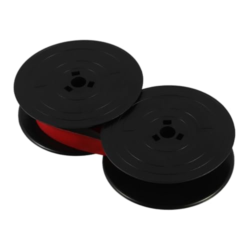 WEKAMOS Farbband Schreibmaschine Ersatzband Kompatibel mit Alten Mechanischen Englischen Schreibmaschinen Doppelfarbig Schwarz Rot Klare Präzise Druckqualität Langlebiges Typenband WEKAMOS Farbband Schreibmaschine Ersatzband Kompatibel mit Alten Mechanischen Englischen Schreibmaschinen Doppelfarbig Schwarz Rot Klare Präzise Druckqualität Langlebiges Typenband von WEKAMOS