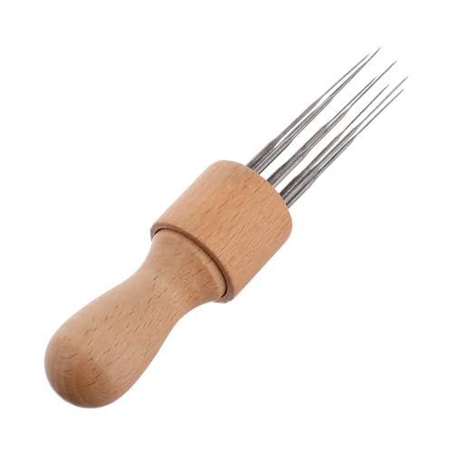 WEKAMOS Filznadel mit Holzgriff Teiliges Nadelfilzen Werkzeug für Anfänger und Profis Komfortabler Griff Präzises Basteln Filzstich DIY Bastelset für Wollfilzarbeiten WEKAMOS Filznadel mit Holzgriff Teiliges Nadelfilzen Werkzeug für Anfänger und Profis Komfortabler Griff Präzises Basteln Filzstich DIY Bastelset für Wollfilzarbeiten von WEKAMOS