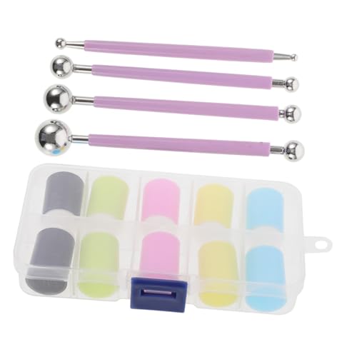 WEKAMOS Finger Schwamm Dauber Set mit Blumen Schablonen Ungiftige Finger Malfarben Ergonomisch Geformt für Einfach zu Reinigen für Originelles DIY Kunsthandwerk und Stempeln WEKAMOS Finger Schwamm Dauber Set mit Blumen Schablonen Ungiftige Finger Malfarben Ergonomisch Geformt für Einfach zu Reinigen für Originelles DIY Kunsthandwerk und Stempeln von WEKAMOS