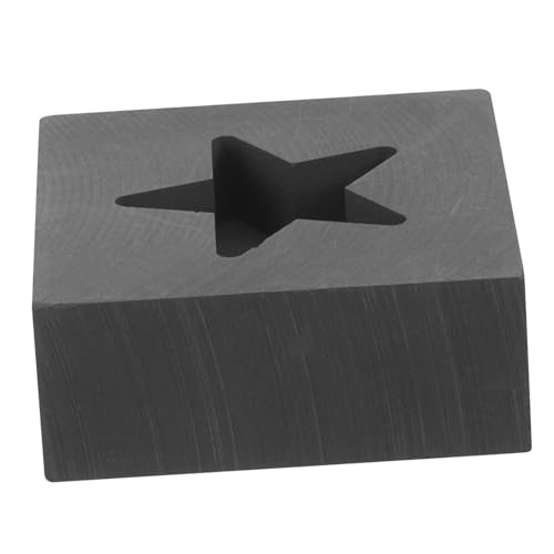 WEKAMOS Graphit Gussform Fünfzackiger Stern Hochtemperaturbeständig für Metall Schmelzen Kleines Volumen Gießform für Labor Schule DIY Schmuckherstellung WEKAMOS Graphit Gussform Fünfzackiger Stern Hochtemperaturbeständig für Metall Schmelzen Kleines Volumen Gießform für Labor Schule DIY Schmuckherstellung von WEKAMOS