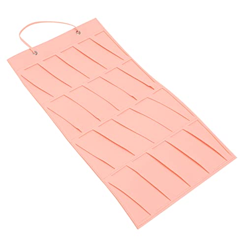 WEKAMOS Hängender Schmuck Organizer Praktischer und Haaraccessoires Halter mit Wandaufhängung zur Aufbewahrung von Stirnbändern Haarklammern und Platzsparend von WEKAMOS