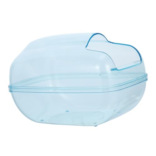 WEKAMOS Hamster Sandbad Badschale Transparent Praktisch Langlebig für Hamster Badezimmer und Sauna Geeignet Kleines Haustier Zubehör WEKAMOS Hamster Sandbad Badschale Transparent Praktisch Langlebig für Hamster Badezimmer und Sauna Geeignet Kleines Haustier Zubehör von WEKAMOS