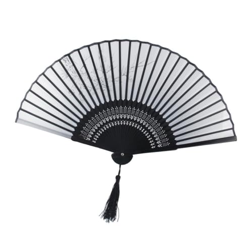 WEKAMOS Handfächer mit Pflaumenblütenmuster Chinesischer Vintage Fächer Stabiler Handventilator ohne Sockel Geeignet für Hochzeiten Gartenpartys Outdoor Events Geschenkidee für WEKAMOS Handfächer mit Pflaumenblütenmuster Chinesischer Vintage Fächer Stabiler Handventilator ohne Sockel Geeignet für Hochzeiten Gartenpartys Outdoor Events Geschenkidee für von WEKAMOS