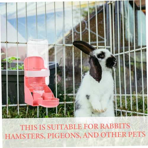 WEKAMOS Haustier Trinkflasche Auslaufsicher mit Rollendem Nippel für Kaninchen Hamster Meerschweinchen Katzen Hunde Hängend Geruchloser Wasserspender für Kleine Haustiere WEKAMOS Haustier Trinkflasche Auslaufsicher mit Rollendem Nippel für Kaninchen Hamster Meerschweinchen Katzen Hunde Hängend Geruchloser Wasserspender für Kleine Haustiere von WEKAMOS