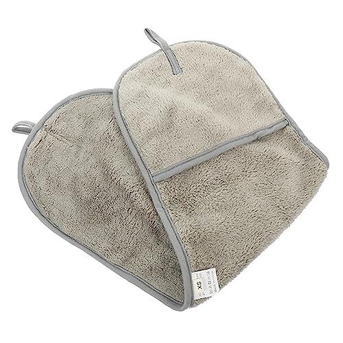 WEKAMOS Haustierhandtuch Korallenfleece Super Saugfähiges Badetuch für Katzen und Schnelltrocknendes Duschtuch die Heimreinigung von WEKAMOS
