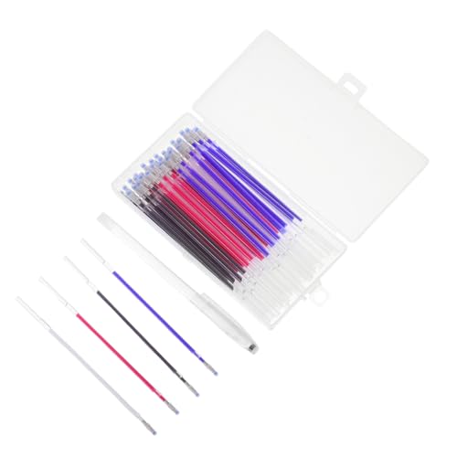 WEKAMOS Heat Löschbare Stoffmarker Teiliges mit Spitze Hitzeaktivierbare Präzise Stoffstifte mit Verschwindender Tinte für Nähen Stickerei Quilten Inklusive Aufbewahrungsbox WEKAMOS Heat Löschbare Stoffmarker Teiliges mit Spitze Hitzeaktivierbare Präzise Stoffstifte mit Verschwindender Tinte für Nähen Stickerei Quilten Inklusive Aufbewahrungsbox von WEKAMOS
