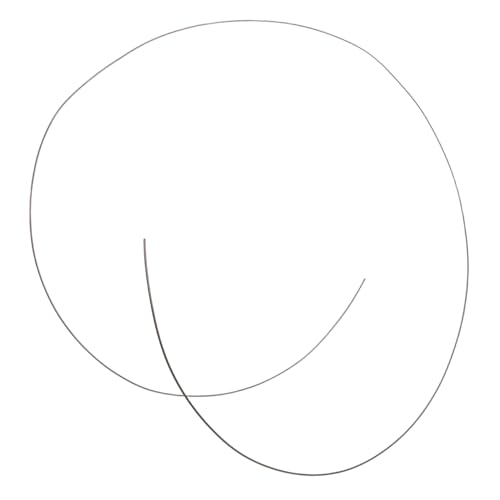 WEKAMOS Hochtemperaturbeständiger Wolfram Draht für Keramik DIY Zubehör Hitzebeständig C Biegsam Vielseitig Einsetzbar als Töpferwerkzeug und Schmuck Hängewerkzeug von WEKAMOS