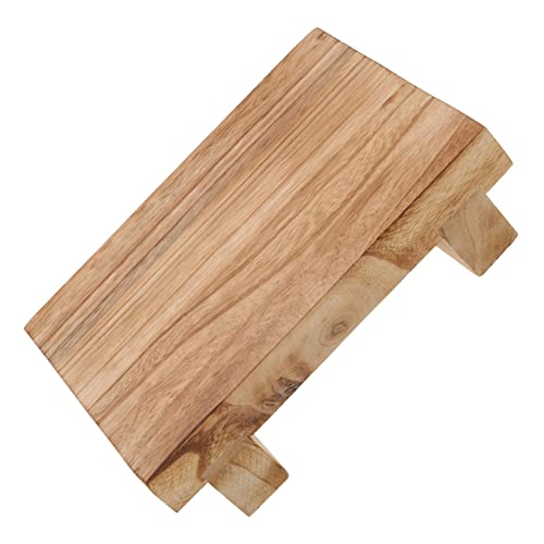 WEKAMOS Holz Hocker Dekorativ Handgefertigter Holzstuhl für Zuhause als Blumentisch Deko Stuhl für Kreative Aufbewahrung Robustes Design Leicht zu Reinigen und Vielseitig Einsetzbar von WEKAMOS