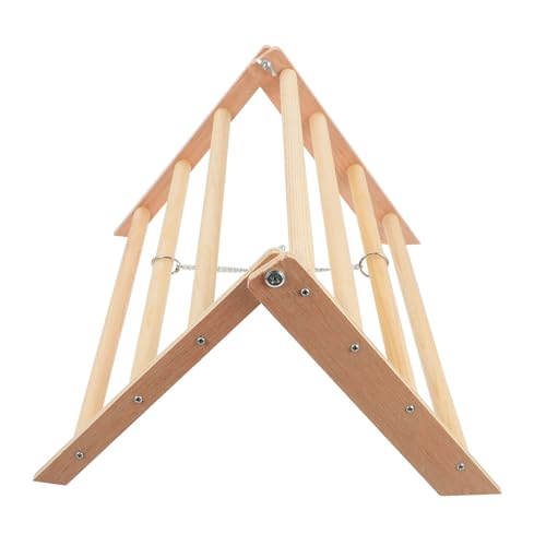 WEKAMOS Holz Hühnerständer für Hühner und Hähne Robustes Sitzgestell Übungsgerät Natürlicher Holzbarsch Bewegung und Ruhe für Haustierhühner von WEKAMOS