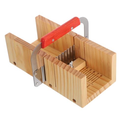 WEKAMOS Holz Seifenschneider mit Dualen Schneideschlitzen Cutter Präzises DIY Seifen Schneiden Verstellbar für Handgemachte Seifen Holz Seifenform Box Vielseitig für Seifenherstellung WEKAMOS Holz Seifenschneider mit Dualen Schneideschlitzen Cutter Präzises DIY Seifen Schneiden Verstellbar für Handgemachte Seifen Holz Seifenform Box Vielseitig für Seifenherstellung von WEKAMOS