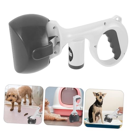 WEKAMOS Hundekotschaufel mit Ergonomischem Griff Langlebig Leicht und Praktisch Einsetzbar für Hunderassen Komfortabel und Robust für Schnelles Reinigen im Haushalt und Unterwegs von WEKAMOS