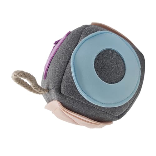 WEKAMOS Interaktives Hundespielzeug Kauspielzeug Würfelform Strapazierfähig Zur Zahnpflege Und Beschäftigung Für Kleine Bis Mittelgroße Hunde von WEKAMOS