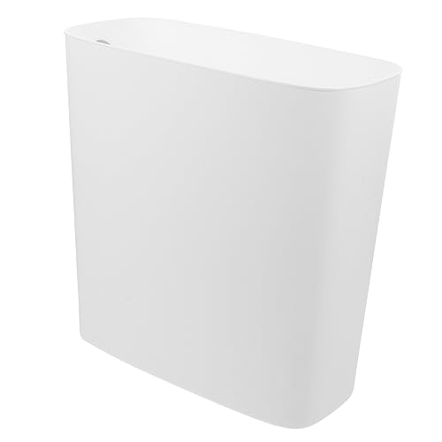 WEKAMOS Kitchen Bin Schmaler Kunststoff Mülleimer für Enge Räume Abfalleimer ohne Deckel für Wohnzimmer Schlafzimmer Badezimmer und Küche Hohe Kapazität Langlebig und von WEKAMOS