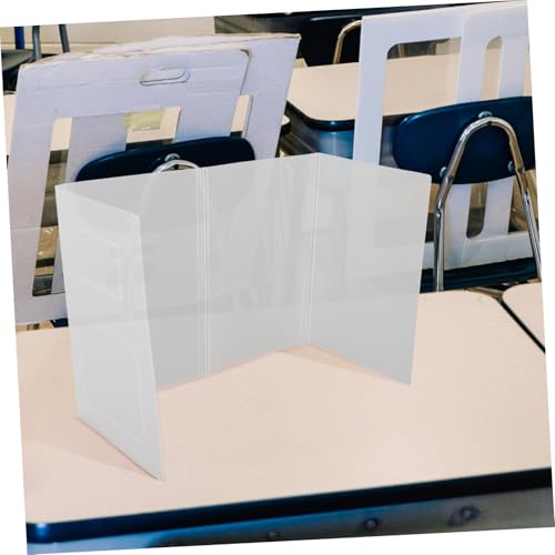 WEKAMOS Klappbarer Nieschutz schreibtischteiler aus Verschleißfestem Kunststoff Stabiler Sichtschutz für Schüler Schützt vor Spritzern und Bietet Privatsphäre im Klassenzimmer Einfach WEKAMOS Klappbarer Nieschutz schreibtischteiler aus Verschleißfestem Kunststoff Stabiler Sichtschutz für Schüler Schützt vor Spritzern und Bietet Privatsphäre im Klassenzimmer Einfach von WEKAMOS
