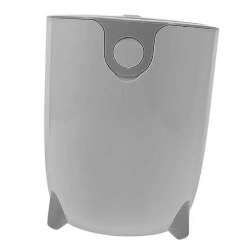 WEKAMOS Kleiner Mülleimer mit Deckel Tragbarer Tischabfallbehälter Geruchsbindend Leicht zu Reinigen Vielseitig Nutzbar für Küche Bad Büro Schlafzimmer und Wohnzimmer von WEKAMOS