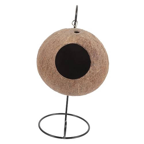WEKAMOS Kokosnuss Vogelbrut Nest Hängendes Vogelhaus für Papageien und Kleine Vögel Warmhalte Bett für Komfortable Ruheplätze Einfach zu Bedienen und Tragbar für WEKAMOS Kokosnuss Vogelbrut Nest Hängendes Vogelhaus für Papageien und Kleine Vögel Warmhalte Bett für Komfortable Ruheplätze Einfach zu Bedienen und Tragbar für von WEKAMOS