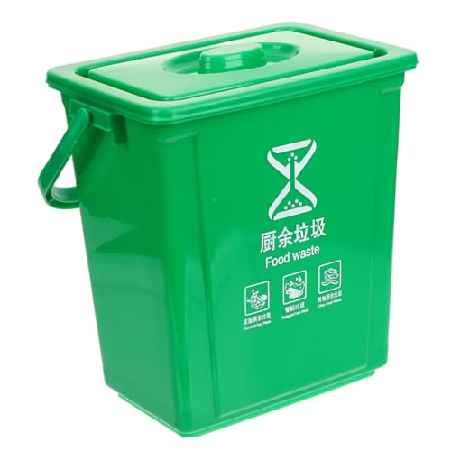 WEKAMOS Kompost Eimer mit Deckel Tragbarer Küchenabfallbehälter aus Robustem Kunststoff Geruchsdicht Quadratisch Vielseitig für Haushalt Büro Restaurant und Outdoor Kompostierung Geeignet WEKAMOS Kompost Eimer mit Deckel Tragbarer Küchenabfallbehälter aus Robustem Kunststoff Geruchsdicht Quadratisch Vielseitig für Haushalt Büro Restaurant und Outdoor Kompostierung Geeignet von WEKAMOS