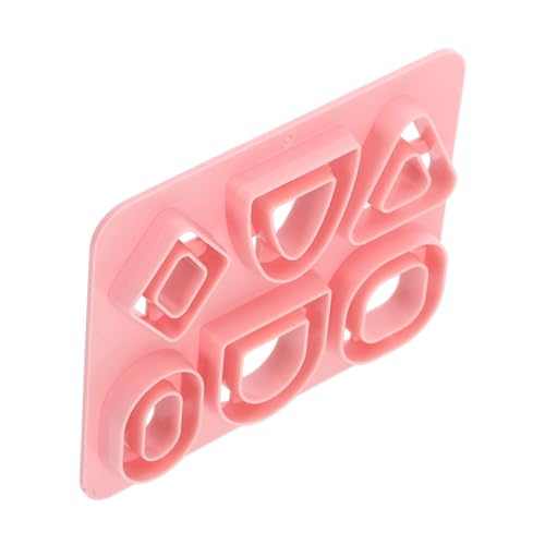 WEKAMOS Kreativer Ohrschmuck Cutter Polymer Clay Ausstecher für DIY Ohrringe Vielseitige Formen für Designs Einfach zu Handhaben Werkzeug für Schmuckherstellung und Bastelprojekte von WEKAMOS