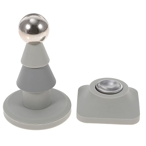 WEKAMOS Magnetischer Türstopper Bodenmontage ohne Bohren Geräuschloser Silikon Türpuffer mit Starkem Halt für Fliesen Glas Geeignet für Wohn Geschäftsräume Moderner Grauton WEKAMOS Magnetischer Türstopper Bodenmontage ohne Bohren Geräuschloser Silikon Türpuffer mit Starkem Halt für Fliesen Glas Geeignet für Wohn Geschäftsräume Moderner Grauton von WEKAMOS