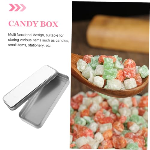 WEKAMOS Metalldose zum Sublimieren Leere Blechbox mit Deckel Vielseitige Aufbewahrungsbox für Süßigkeiten Schmuck und Kleine Gegenstände Kompakt als Geschenkbox und DIY bastelbehälter WEKAMOS Metalldose zum Sublimieren Leere Blechbox mit Deckel Vielseitige Aufbewahrungsbox für Süßigkeiten Schmuck und Kleine Gegenstände Kompakt als Geschenkbox und DIY bastelbehälter von WEKAMOS