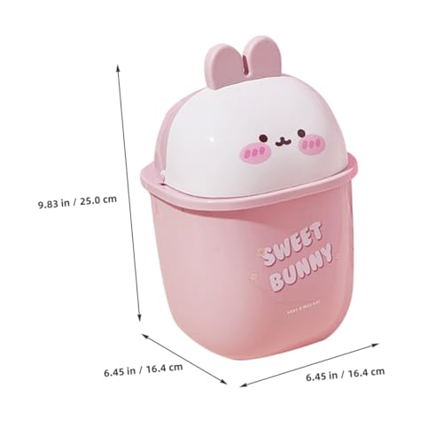 WEKAMOS Mini Desktop Mülleimer mit Klappdeckel Niedlicher Tischabfalleimer aus Robustem PP Multifunktional für Papiermüll Kosmetik und Kleine Gegenstände Kompakt für Büro und Zuhause WEKAMOS Mini Desktop Mülleimer mit Klappdeckel Niedlicher Tischabfalleimer aus Robustem PP Multifunktional für Papiermüll Kosmetik und Kleine Gegenstände Kompakt für Büro und Zuhause von WEKAMOS