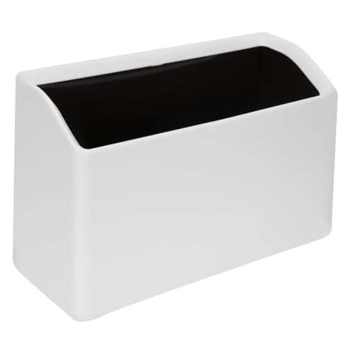 WEKAMOS Mini Mülleimer aus Kunststoff Weiß Kompakter Desktop Abfalleimer mit Geruchsschutz Multifunktionaler Papierkorb und Aufbewahrungsbehälter für Büro Zuhause und Auto Praktischer WEKAMOS Mini Mülleimer aus Kunststoff Weiß Kompakter Desktop Abfalleimer mit Geruchsschutz Multifunktionaler Papierkorb und Aufbewahrungsbehälter für Büro Zuhause und Auto Praktischer von WEKAMOS