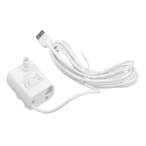 WEKAMOS Mini USB Tauchwasserpumpe Leise Springbrunnenpumpe Submersibel für Aquarium Teich Büro Schlafzimmer mit USB Stromversorgung Einfache Installation Vielseitig Einsetzbar WEKAMOS Mini USB Tauchwasserpumpe Leise Springbrunnenpumpe Submersibel für Aquarium Teich Büro Schlafzimmer mit USB Stromversorgung Einfache Installation Vielseitig Einsetzbar von WEKAMOS