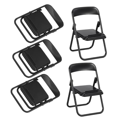 WEKAMOS Miniatur Stuhl Telefon Halterung Desktop Rack Realistische Mini von WEKAMOS