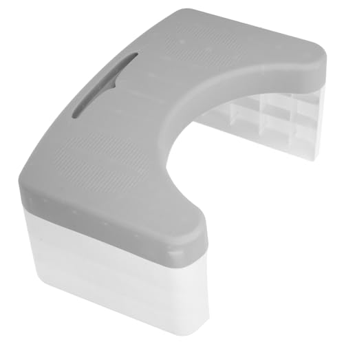 WEKAMOS Multifunktionaler Toilettenhocker mit Verstellbarer Höhe Rutschfester Badezimmertritt für Erwachsene und Stabiler Fußhocker Sitzhocker für Toilette und Töpfchen WEKAMOS Multifunktionaler Toilettenhocker mit Verstellbarer Höhe Rutschfester Badezimmertritt für Erwachsene und Stabiler Fußhocker Sitzhocker für Toilette und Töpfchen von WEKAMOS